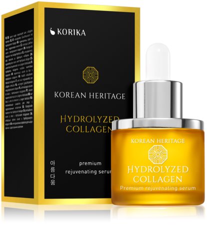 KORIKA Korean Heritage Hydrolyzed Collagen Premium Rejuvenating Serum rejuvenating face serum with hydrolysed collagen