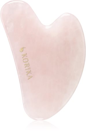 KORIKA Tools Face Roller & Gua Sha rulou de masaj facial și accesoriu de masaj Quartz Pink