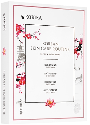 KORIKA set de măști faciale 4 pc