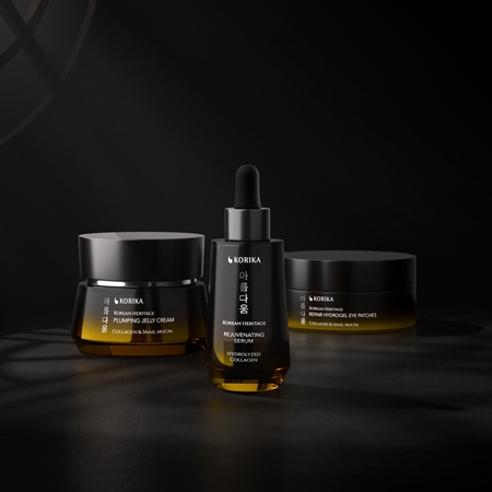 KORIKA Korean Heritage Hydrolyzed Collagen Premium Rejuvenating Serum fiatalító arcszérum hidrolizált kollagénnel