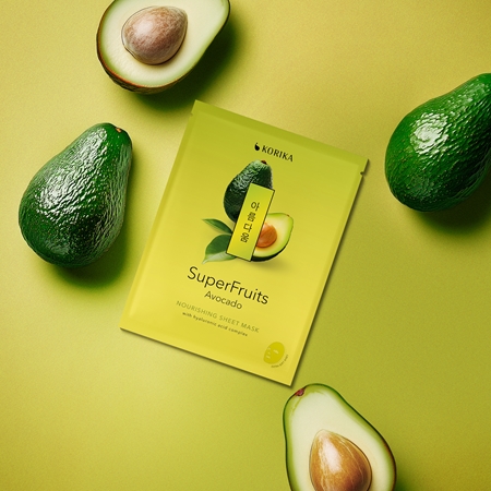 KORIKA SuperFruits μάσκα προσώπου σε μειωμένη τιμή με θρεπτικό αποτέλεσμα