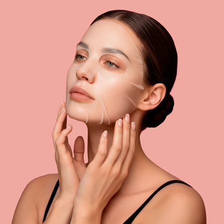 KORIKA SuperFruits Pomegranate - Set of 5 Hydrating Face Sheet Masks Coffret de masques pour le visage à prix réduit pour un effet naturel