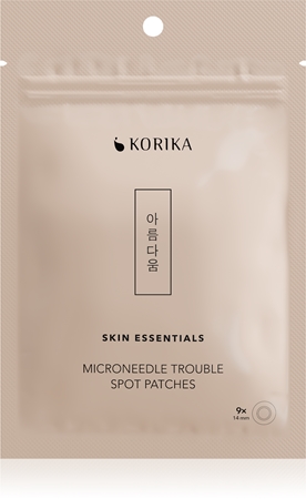 KORIKA Skin Essentials Microneedle Trouble spot patches έμπλαστρα για προβληματκή επιδερμίδα κατά της ακμής