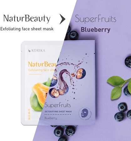 KORIKA NaturBeauty Coffret de masques pour le visage à prix réduit II.