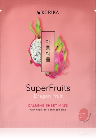 KORIKA SuperFruits Everyday Set of 7 Face Sheet Masks kit de masques visage