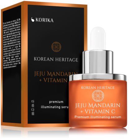 KORIKA Korean Heritage Jeju Mandarin + Vitamin C Premium Illuminating Serum sérum visage (éclaircissant)