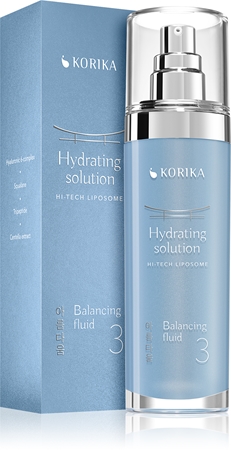 KORIKA HI-TECH LIPOSOME Hydrating solution Balancing fluid lehká hydratační emulze