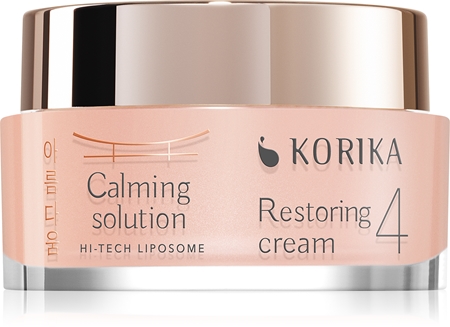 KORIKA HI-TECH LIPOSOME Calming solution Restoring cream Tápláló nyugtató krém