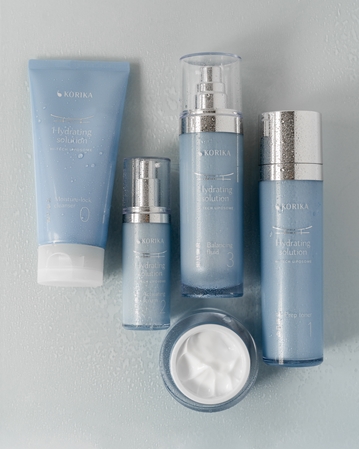 KORIKA HI-TECH LIPOSOME Hydrating solution Balancing fluid emulsão suave hidratante