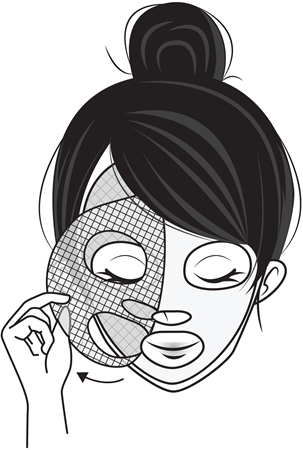 KORIKA SciBeauty Detoxifying Face Sheet Mask detoxikační plátýnková maska