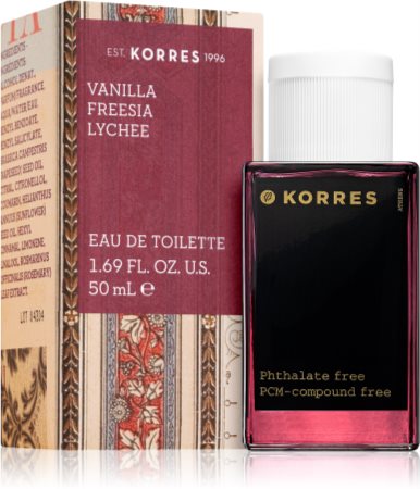 Korres Vanilla, Freesia & Lychee тоалетна вода за жени