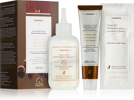 Korres Argan Oil tartós hajfesték Argán olajjal