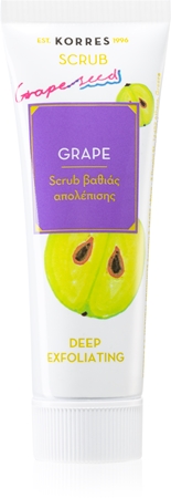 Korres Grape exfoliante de limpieza profunda