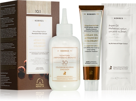 Korres Argan Oil tartós hajfesték Argán olajjal