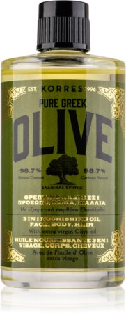 Korres Olive & Olive Blossom hranilno olje za obraz, telo in lase