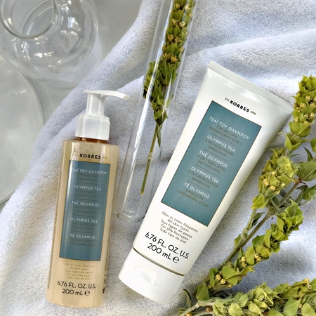 Korres Olympus Tea crème moussante purifiante