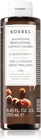 Korres Argan Oil čistilni šampon za barvane lase