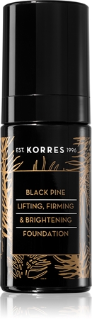 Korres Black Pine illuminating liquid foundation with firming effect