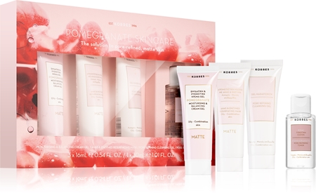 Korres Pomegranate Skincare подаръчен комплект за смесена и мазна кожа