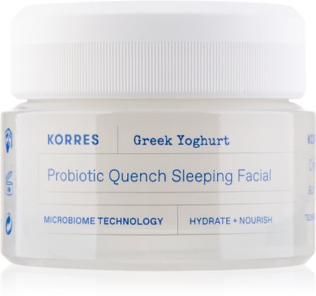 Korres Greek Yoghurt nährende Nachtcreme mit Probiotika