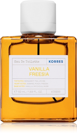 Korres Vanilla Freesia Eau de Toilette pour femme