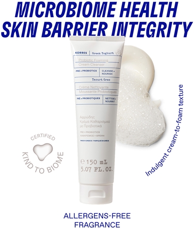 Korres Greek Yoghurt Probiotic Foaming Cream Cleanser kremowa pianka oczyszczająca z probiotykami