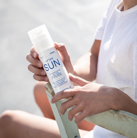 Korres Yoghurt After Sun chladivý gel po opalování na obličej a tělo