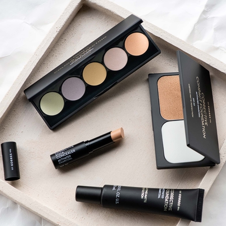 Korres Activated Charcoal creamy concealer for full coverage