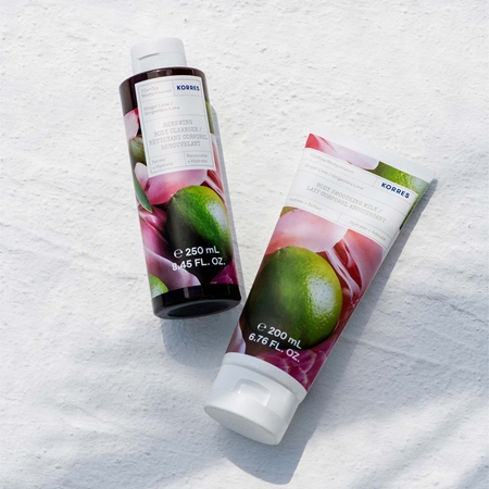 Korres Ginger Lime hydratační sprchový gel
