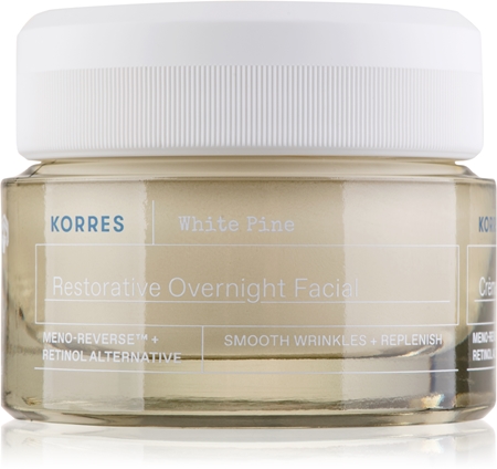Korres White Pine Meno-Reverse™ creme intensivo de noite rejuvenescedor para rugas profundas