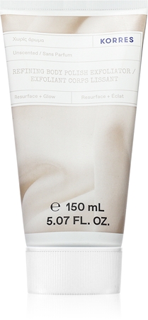 Korres Unscented osvěžující tělový peeling bez vůně