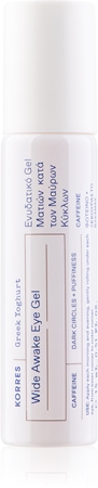 Korres Greek Yoghurt Wide Awake Eye Gel Roller brightening eye serum roll-on