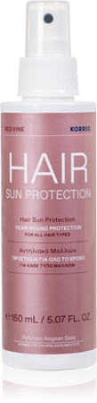 Korres Red Vine Sun Protection spray ochronny do włosów narażonych na szkodliwe działanie promieni słonecznych
