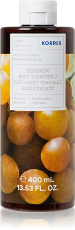 Korres Santorini Grape revitalising shower gel