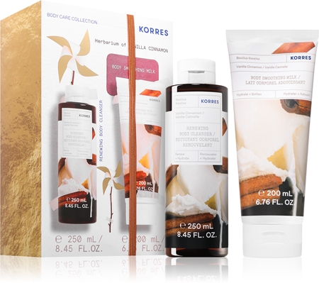 Korres Vanilla & Cinnamon ajándékszett testre