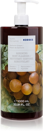 Korres Santorini Grape revitalising shower gel