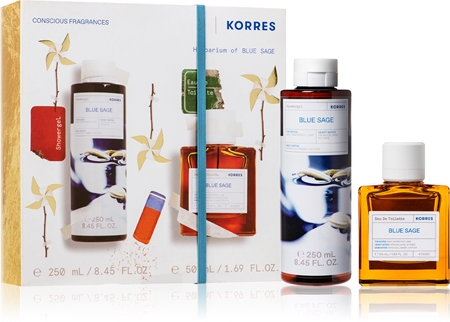 Korres Blue Sage dárková sada pro ženy s parfemací