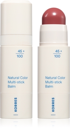 Korres Natural Color Multi-Stick Balm Multi-Purpose Makeup for Lips and Face