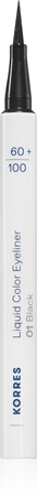 Korres Liquid Color Eyeliner Waterproof Eyeliner marker