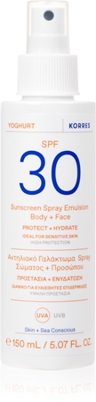 Korres Yoghurt Sunscreen opalovací emulze ve spreji