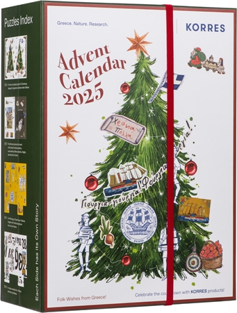 Korres Advent Calendar 2025 новорічний календар | notino.ua