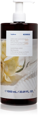 Korres Grecian Gardenia душ гел - грижа
