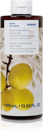 Korres Santorini Grape gaivinamoji dušo želė