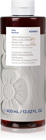 Korres Mediterranean Vanilla Blossom energetyzujący żel pod prysznic