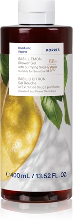 Korres Basil Lemon erfrischendes Duschgel