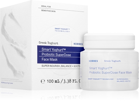Korres Smart Yoghurt™ Probiotic SuperDose Face Mask Refreshing Moisturising Mask with probiotics