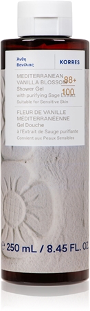 Korres Mediterranean Vanilla Blossom energetyzujący żel pod prysznic