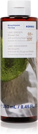 Korres Ginger Lime moisturising shower gel