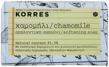 Korres Chamomile sapone solido per pelli sensibili