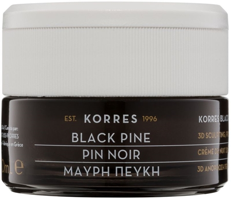 Korres Black Pine crème de nuit raffermissante effet lifting